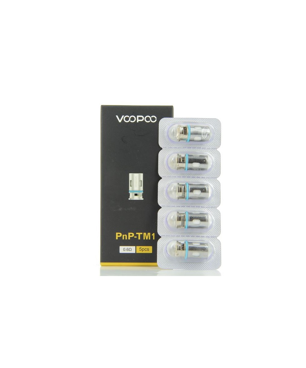 Pack de 5 résistances PnP Vinci Voopoo 0.6 ohm