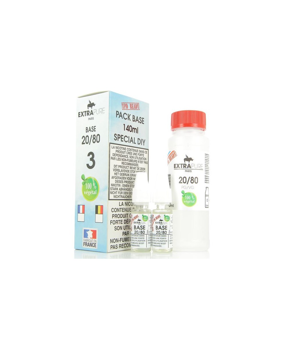 Pack Base 3 mg Extrapure (140 ml)